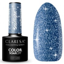 Claresa Soak Off UV/LED Starlight lakier hybrydowy 7 5g