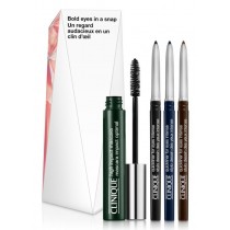 Clinique Bold Eyes In A Snap High Impact Mascara Black Tusz do rzs 7ml + 3xQuickliner For Eyes
