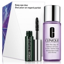 Clinique Easy Eye Duo High Impact Mascara Black 3,5ml + Makeup Remover 50ml