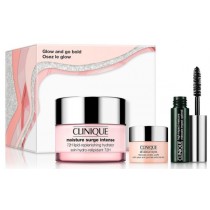 Clinique Glow and Go Bold krem do twarzy 50ml + krem pod oczy 5ml + tusz do rzs 3,5ml