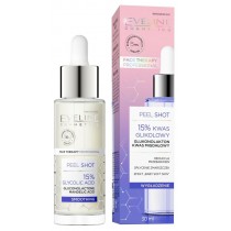 Eveline Face Therapy Professional Peel Shot 15% Kwas Glikolowy serum do twarzy 30ml