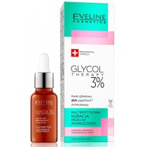 Eveline Glycol Therapy 3% multipeptydowa kuracja przeciw zmarszczkowa 18ml