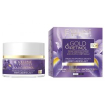 Eveline Gold & Retinol przeciwzmarszczkowy krem ujdrniajcy na dzien i noc 50+ 50ml