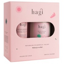 Hagi Wakacje na Bali świeca sojowa 215ml + olejek do masażu ciała 100ml