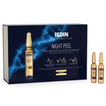 Isdin Night Peel Exfoliating Night Peeling zuszczajce serum w ampukach do twarzy na noc 30x2ml