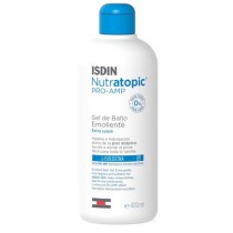 Isdin Nutratopic Pro-Amp zmiękczający żel pod prysznic do skóry atopowej 400ml