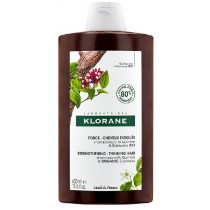 Klorane Strengthening Shampoo szampon do wosw z chinin i szarotk 400ml