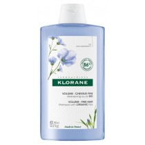 Klorane Volume Fine Hair Shampoo szampon z lnem nadajcy objtoci 400ml