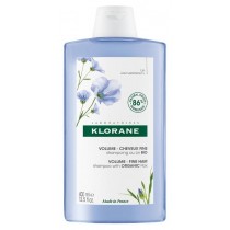 Klorane Volume Fine Hair Shampoo szampon z lnem nadający objętości 400ml