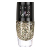 Lovely Top Coat Flakes lakier do paznokci 1 8ml