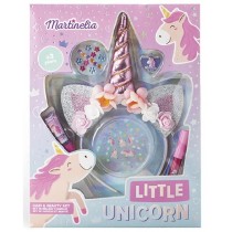 Martinelia Little Unicorn opaska do wosw + pomadka do ust + byszczyk + naklejki