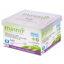 Masmi Natural Cotton patyczki do uszu z organicznej bawełny dla dzieci 56szt
