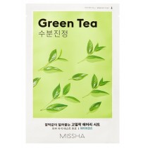 Missha Airy Fit Sheet Mask nawilajca maseczka w pachcie z ekstraktem z zielonej herbaty Green Tea 19ml