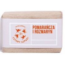 Mydlarnia Cztery Szpaki Mydo naturalne Pomaracza i Rozmarym 110g