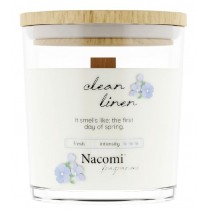 Nacomi wieca sojowa Clean Linen 140g