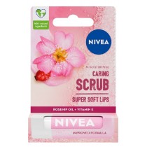 Nivea Caring Scrub peeling do ust Dzika Ra 4,8g