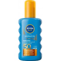 Nivea Sun Protect & Bronze balsam w sprayu aktywujcy naturaln opalenizn SPF50 200ml