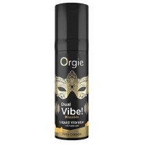 Orgie Dual Vibe! Kissable Liquid Vibrator smakowy el Pina Colada 15ml