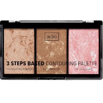 Wibo 3 Steps Baked Contouring Palette paleta do konturowania twarzy 10g