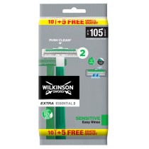 Wilkinson Sword Extra Essential 2 jednorazowa maszynka do golenia Sensitive 15szt
