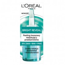 L`Oreal Bright Reveal peeling kwasowy redukujący przebarwienia 25ml