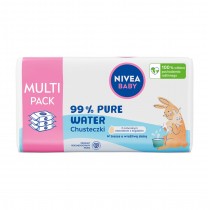 Nivea Baby chusteczki nawilżane Pure Water 3x57szt
