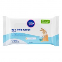 Nivea Baby chusteczki nawilane Pure Water 57szt