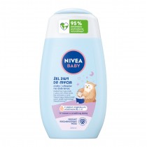 Nivea Baby Dobranoc żel 2w1 do mycia ciała i włosów 200ml