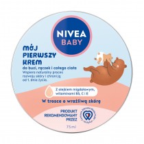 Nivea Baby Mj Pierwszy Krem krem do buzi, rczek i caego ciaa 75ml