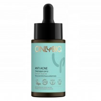 Onlybio Anti Acne serum zwajce pory serum nocne Niacynamid & Kwas Azelainowy 30ml