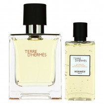 Hermes Terre d` Hermes Woda toaletowa 100ml spray + Żel pod prysznic 80ml