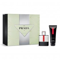 Prada Luna Rossa Carbon Woda toaletowa 50ml spray + Żel pod prysznic 75ml