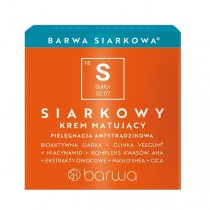 Barwa Siarkowy krem matujcy 50ml