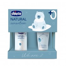 Chicco We Are oliwka do masażu 100ml + krem do twarzy 50ml