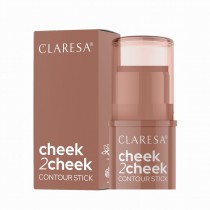 Claresa Cheek 2 Cheek Contour Stick bronzer w sztyfcie 01 Neutral 6g