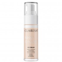 Claresa Keep It Nude CC Cream krem wyrównujący koloryt cery 101 Light 33g