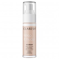 Claresa Keep It Nude CC Cream krem wyrównujący koloryt cery 103 Cool Medium 33g