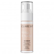 Claresa Keep It Nude CC Cream krem wyrwnujcy koloryt cery 103 Cool Medium 33g