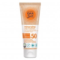 Dax Sun mineralny krem ochronny do twarzy i ciaa dla skry wraliwej SPF50+ 75ml