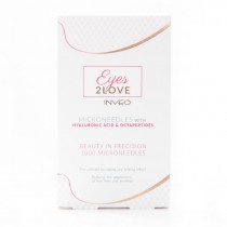 Inveo Eyes2Love hydrożelowe płatki z mikroigiełkami kwasu hialuronowego z peptydami 6szt