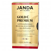 Janda Gold C Premium wielozadaniowy krem do twarzy na dzie dobry i na dobranoc 50ml