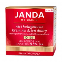 Janda Nici Kolagenowe krem na dzień dobry 60+ z mikrodrobinkami czystego złota 24K Biała Orchidea 50ml