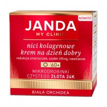 Janda Nici Kolagenowe krem na dzie dobry 60+ z mikrodrobinkami czystego zota 24K Biaa Orchidea 50ml