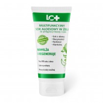 LC+ Multifunkcyjny sok aloesowy w żelu do twarzy i ciała Nawilża i Regeneruje 100ml