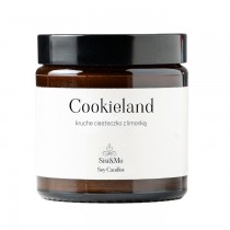 Sisi&Me Soy Candles wieca sojowa Cookieland 120ml