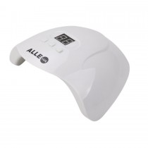 Allelux Lampa do paznokci UV/LED 54W z kablem USB do lakierów hybrydowych X3 Biała