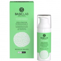 Basiclab Complementis lekka emulsja normalizujca 3% kompleksu komrek macierzystych z noni 1% glicyryzyny CBD 50ml