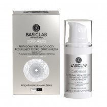 Basiclab Complementis peptydowy krem pod oczy redukujcy cienie z 3% kofeiny, 1% kwasu traneksamowego, chryzyn 15ml