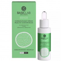 Basiclab Esteticus normalizujce serum przeciw zaskrnikom 5% Azeloglicyny, 1% BHA, Adenozyna, Sarkozyna 30ml