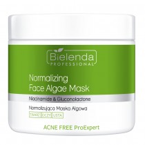 Bielenda Professional Acne Free Pro Expert normalizująca maska algowa 160g